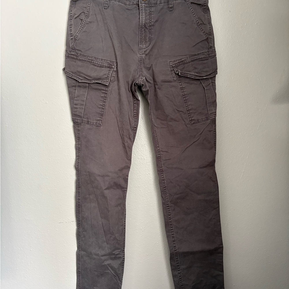 Men's Gray Cargo Pants
